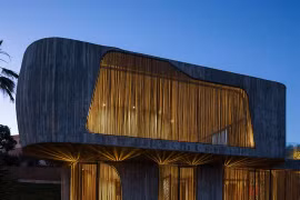 Độc đáo phong cách nhà tre