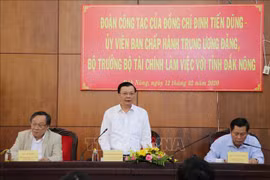 Bộ trưởng Đinh Tiến Dũng: Đắk Nông linh hoạt trong điều hành thu, chi ngân sách
