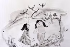 Cánh én ngày xuân