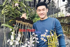 Hotboy mắt hí trồng vườn lan rừng tiền tỷ ở đất Bình Phước