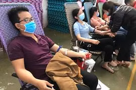 Ia Grai: Tiếp nhận 216 đơn vị máu phục vụ công tác điều trị bệnh