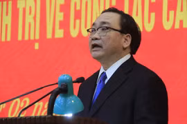 Ông Hoàng Trung Hải: "Mong các đồng chí và nhân dân Thủ đô thứ lỗi"