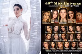 Sau diễn Kén em ở Miss Universe, Khánh Vân lên hạng, vượt Hoa hậu Thái Lan