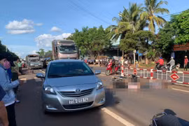 Đak Đoa: Tông vào bé trai đi xe đạp, nam thanh niên tử vong tại chỗ