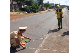 Đak Đoa: Xe ô tô tải va chạm với xe mô tô 3 bánh, 1 người tử vong