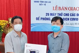 Gia Lai phân bổ thêm 5 máy thở cho các cơ sở y tế để phòng-chống dịch Covid-19