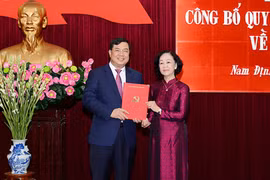 Ông Phạm Gia Túc làm Bí thư Tỉnh ủy Nam Định