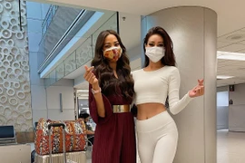 Những hình ảnh đầu tiên của Hoa hậu Khánh Vân tại Miss Universe