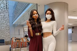 Những hình ảnh đầu tiên của Hoa hậu Khánh Vân tại Miss Universe