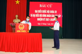 Rộn ràng bầu cử ở Trường Sa