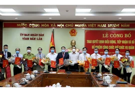 Đắk Lắk điều động bổ nhiệm hàng loạt lãnh đạo ở các sở, ngành