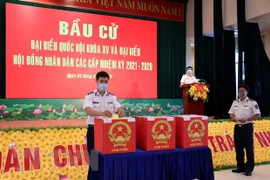 Tổ chức bầu cử sớm cho những người làm việc dài ngày trên biển