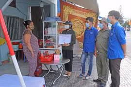 An Khê: Tổ Covid cộng đồng "đi từng ngõ, gõ từng nhà, rà từng người"