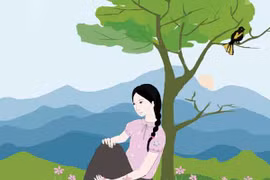 Làm một thân cây