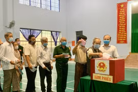 Gia Lai: Đến 9 giờ, tỷ lệ cử tri đi bỏ phiếu đạt gần 49%