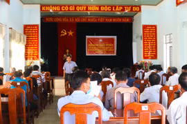 An Khê tập huấn nghiệp vụ cho hơn 600 thành viên tổ Covid cộng đồng