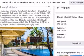 Dịch Covid-19 bùng phát, khách ồ ạt thanh lý voucher, phòng khách sạn