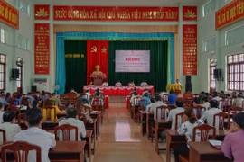 Ứng cử viên đại biểu Quốc hội khóa XV vận động bầu cử tại huyện Kbang và Krông Pa