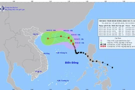 Bão số 7 liên tục đổi hướng, ít tác động đến đất liền Việt Nam