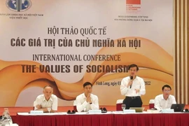 Hội thảo quốc tế "Các giá trị của chủ nghĩa xã hội"