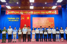 Pleiku tổng kết 10 năm thực hiện "Chiến lược bảo vệ Tổ quốc trong tình hình mới"