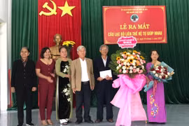 Ra mắt Câu lạc bộ Liên thế hệ tự giúp nhau tại xã Đak Ta Ley