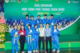 Gia Lai giành 4 huy chương vàng tại Giải Vovinam học sinh phổ thông toàn quốc