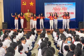 Hơn 200 đội viên thành phố Pleiku tham gia "Ngày hội kỹ năng công tác Đội"