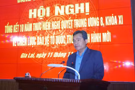 Bí thư Tỉnh ủy Hồ Văn Niên: Triển khai đồng bộ các giải pháp bảo đảm quốc phòng-an ninh