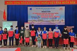 200 học sinh tham gia chương trình tập huấn kiến thức an toàn giao thông