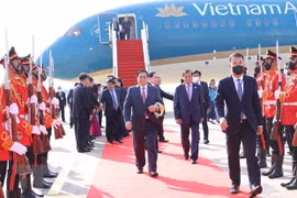 Thủ tướng Phạm Minh Chính bắt đầu thăm chính thức Vương quốc Campuchia