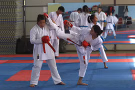 Đội tuyển Karate Gia Lai tập huấn tại TP. Hồ Chí Minh