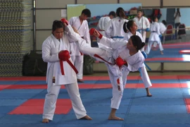 Đội tuyển Karate Gia Lai tập huấn tại TP. Hồ Chí Minh