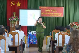 Tuyên truyền phòng-chống ma túy tại xã Ia Dêr