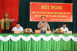 Đại biểu Quốc hội tỉnh tiếp xúc cử tri sau Kỳ họp thứ 4 Quốc hội khóa XV