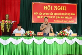 Đại biểu Quốc hội tỉnh tiếp xúc cử tri sau Kỳ họp thứ 4 Quốc hội khóa XV