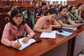 Gia Lai: 75 cán bộ Hội Liên hiệp phụ nữ cơ sở tham gia tập huấn nghiệp vụ công tác hội
