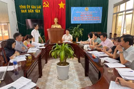 Khối thi đua số 1-Công đoàn Viên chức tỉnh Gia Lai: CĐCS Ban Dân vận Tỉnh ủy và Trường Chính trị tỉnh xếp loại xuất sắc