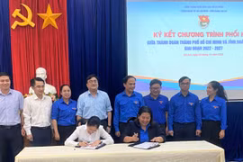 Thành Đoàn TP. Hồ Chí Minh và Tỉnh Đoàn Gia Lai ký kết chương trình phối hợp giai đoạn 2022-2027