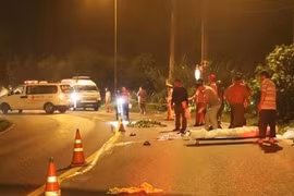 Tai nạn đèo Bảo Lộc, 2 người đi xe máy tử vong tại chỗ