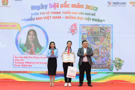 Cuộc thi vẽ tranh về Đại hội Đoàn xác lập Kỷ lục Việt Nam