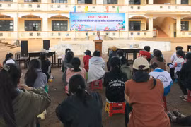 Tuyên truyền, phổ biến pháp luật cho hơn 700 học sinh Trường THCS và THPT Kpă Klơng