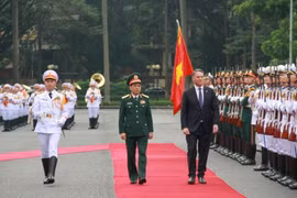 Bộ trưởng Quốc phòng Phan Văn Giang đón và hội đàm Phó Thủ tướng, Bộ trưởng Quốc phòng Australia