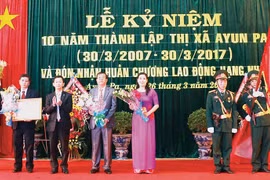 Thị xã Ayun Pa: 10 năm một bước tiến dài