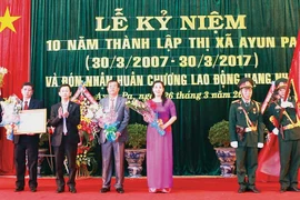 Thị xã Ayun Pa: 10 năm một bước tiến dài