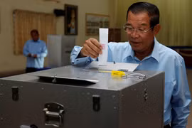 Đảng cầm quyền Campuchia giành nhiều ghế ở Thượng viện