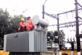 Chuẩn bị nguồn điện bơm tưới nước trong mùa khô