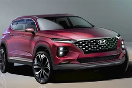 Hyundai Santa Fe thế hệ mới lộ diện