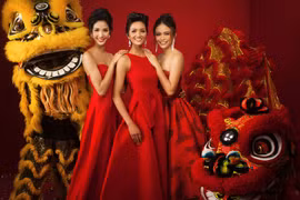 HH H'Hen Niê đọ sắc Á hậu Hoàng Thùy, Mâu Thủy trong bộ ảnh