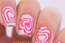 10 mẫu móng tone hồng ngọt ngào cho ngày lễ tình nhân